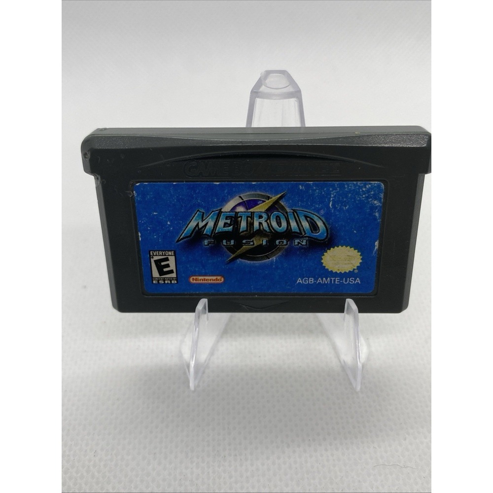 Metroid Fusion Nintendo Game Boy Advance GBA 2002 AGB-AMTE-USA Shooter Game